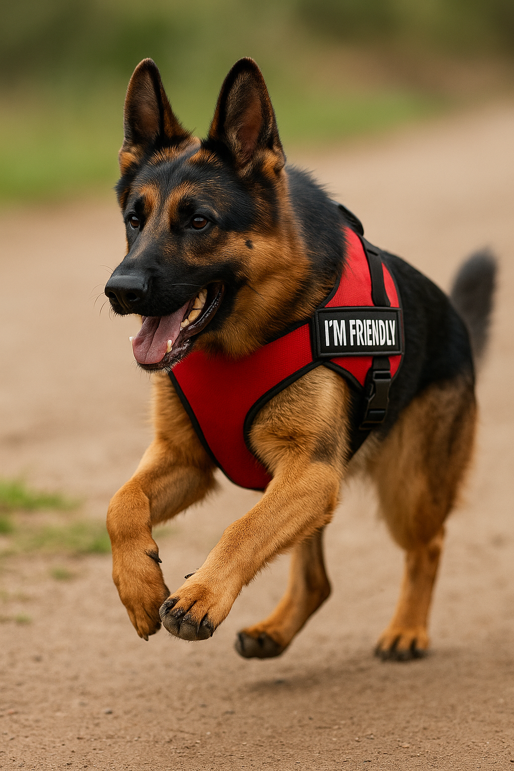 2 Toppe Nome Personalizzate per Cani – Ricamate per Imbracatura K9 Julius | Velcro, Termoadesive o da Cucire
