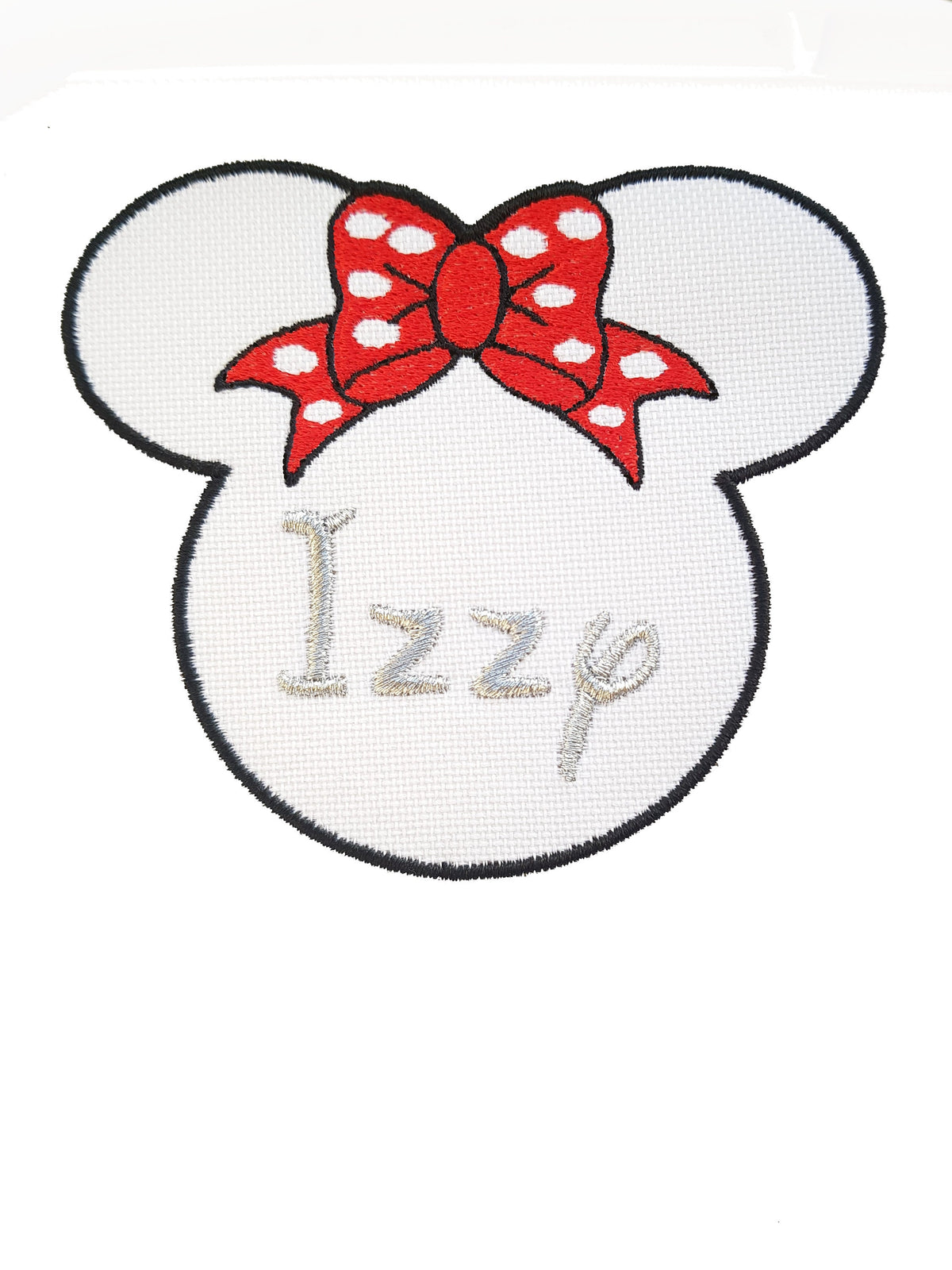 Toppa Nome Personalizzata con Design Cartoon – Ricamata | Termoadesiva o da Cucire